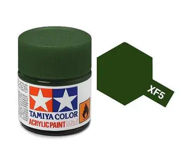 Farba akrylowa - XF-5 Flat Green/ 23ml