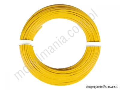 Pierścień kablowy 0,14 mm², 10 m, żółty