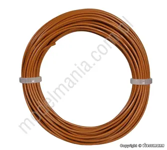 Pierścień kablowy 0,14 mm², 10 m, brązowy