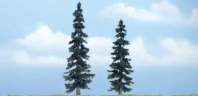 Zestaw drzew premium - Świerk 12.7 - 10.1cm / 2 szt
